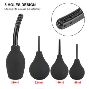 Unisex <span class=keywords><strong>Anal</strong></span> Douche siyah ve mavi silikon top vajina temizleyici <span class=keywords><strong>Anal</strong></span> seks için seks oyuncakları - Product Image 6