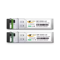 Module émetteur-récepteur optique YTOPTO 25G QSFP28 LR 40KM avec interface LC FTTH DDM pour centre de données, branchement à chaud, garantie 3 ans