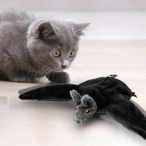 Giocattolo per Gatti a Induzione Elettrica con Simulazione di Uccello, Motivo Animale, Peluche Ecologico, Aroma di Pollo, Resistente ai Morsi - Product Image 6