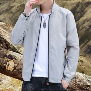 Wholesale Customize Men's Winter Baseball Flight <b>Jacket</b> with Stand Collar Cotton/Bamboo Fiber Material Raised Rubber Printer - Product Image 4