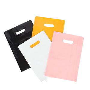 Sac à provisions en plastique réutilisable imprimé personnalisé de haute qualité bon marché au détail sac en plastique emballage personnalisé avec logo - Product Image 3