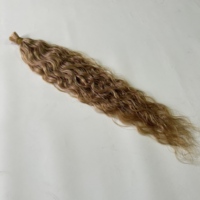 Cheveux humains indiens bruts naturels ondulés 100g en vrac pour tressage, pleins et épais, sans trame, extension de cheveux humains, prêts à être expédiés, vente chaude