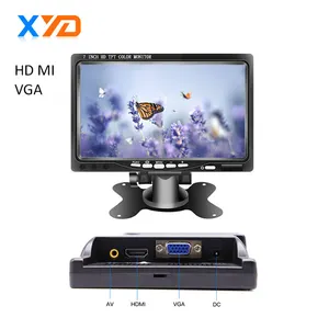 סופרמרקט בית משרד מורחב תצוגת מסך HD MI VGA 7 אינץ טלוויזיה מחשב וידאו צג