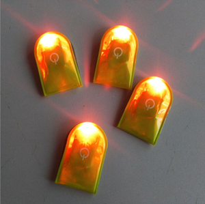 Clips magnétiques réfléchissants à led, clips de sécurité d'extérieur personnalisés, accessoire de haute qualité, jaune et blanc, nouvelle collection en chine - Product Image 3