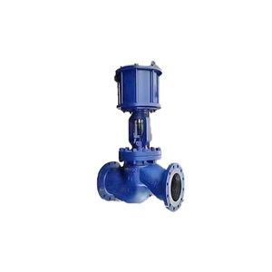 Válvula de Cierre Neumática WJ641H-16/25/40C, Conexión de Brida, para Medios a Temperatura Normal, Aplicación General - Product Image 1