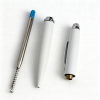 Stylos à bille métalliques à écran tactile avec revêtement par pulvérisation 1,0 mm, vente en gros, luxe, avec logo personnalisé pour les événements d'entreprise