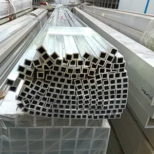 6061 밀 완성 된 대형 사각형 알루미늄 파이프 1060 7005 5083 5052 직사각형 알루미늄 튜브