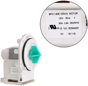 A00126401 Pompe de vidange pour <span class=keywords><strong>lave</strong></span>-<span class=keywords><strong>vaisselle</strong></span> Pièce de rechange compatible avec le <span class=keywords><strong>lave</strong></span>-<span class=keywords><strong>vaisselle</strong></span> 154736201,5304492415,PS8689824 - Product Image 4
