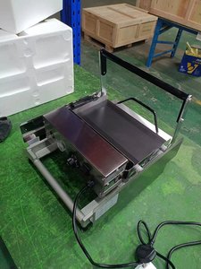 Tostadora eléctrica comercial, tostadora de hamburguesas, restaurante de comida rápida, gran oferta, tostadora de bollos de hamburguesas, máquina para hacer hamburguesas - Product Image 4