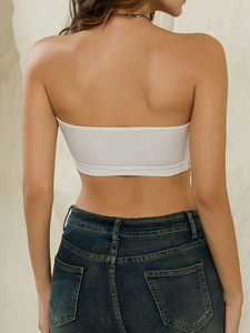 <span class=keywords><strong>Sujetador</strong></span> <span class=keywords><strong>sin</strong></span> tirantes con gancho lateral Evenyoung, bralette invisible <span class=keywords><strong>sin</strong></span> costuras con banda antideslizante para mujer - Product Image 3