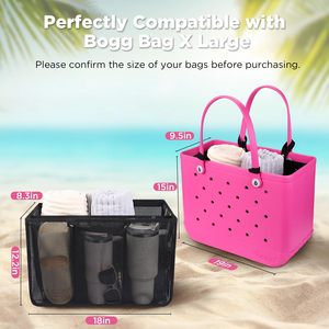 Organizador para Bolsa Bogg, Compatible con Accesorios para Bolsa Bogg de Bebé, Insertos de Malla Ligera, Bolsa Divisoria para Bolsas de Playa - Product Image 2
