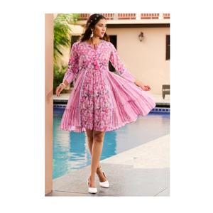 Export Quality Multilayer and Embroidery Work Casual Dress <b>Women</b> <b>Kurtis</b> From Indian Supplier and Exporter - Product Image 1