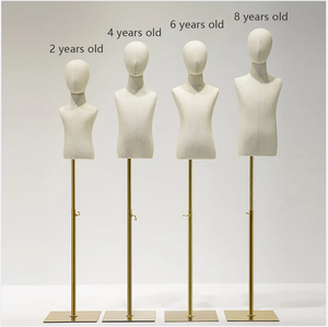 Mannequins buste pour enfants avec tête, présentoirs pour magasins <span class=keywords><strong>de</strong></span> vêtements pour enfants, modèles garçons et filles - Product Image 2