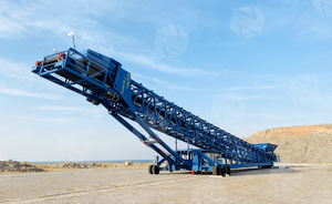 Nairy số lượng lớn Vật liệu di chuyển Kính thiên văn vành đai sản phẩm băng tải tổng hợp Radial Stacker băng tải - Product Image 6