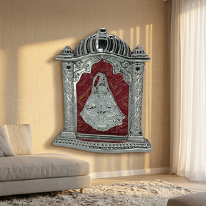 Estatua Premium del Dios Hindú Shiva en Acero Inoxidable para el Hogar, Templo, Sala de Puja, Decoración Religiosa, Regalo Espiritual y Regalo de Boda - Product Image 1