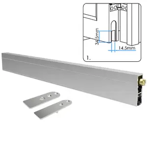 Proteção de vedação inferior da porta sob a porta, vedação automática da gota para baixo