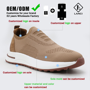 Proveedor <span class=keywords><strong>de</strong></span> <span class=keywords><strong>Zapatillas</strong></span> LANCI, Zapatos <span class=keywords><strong>de</strong></span> Lujo para Hombre, <span class=keywords><strong>Zapatillas</strong></span> con Logotipo Personalizado, <span class=keywords><strong>Zapatillas</strong></span> <span class=keywords><strong>de</strong></span> Diseñador para Hombre - Product Image 6