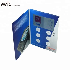 Impreso personalizado de <span class=keywords><strong>la</strong></span> boda Tarjeta de invitación de boda 4,3 pulgadas Lcd pantalla de vídeo folleto para publicidad - Product Image 6