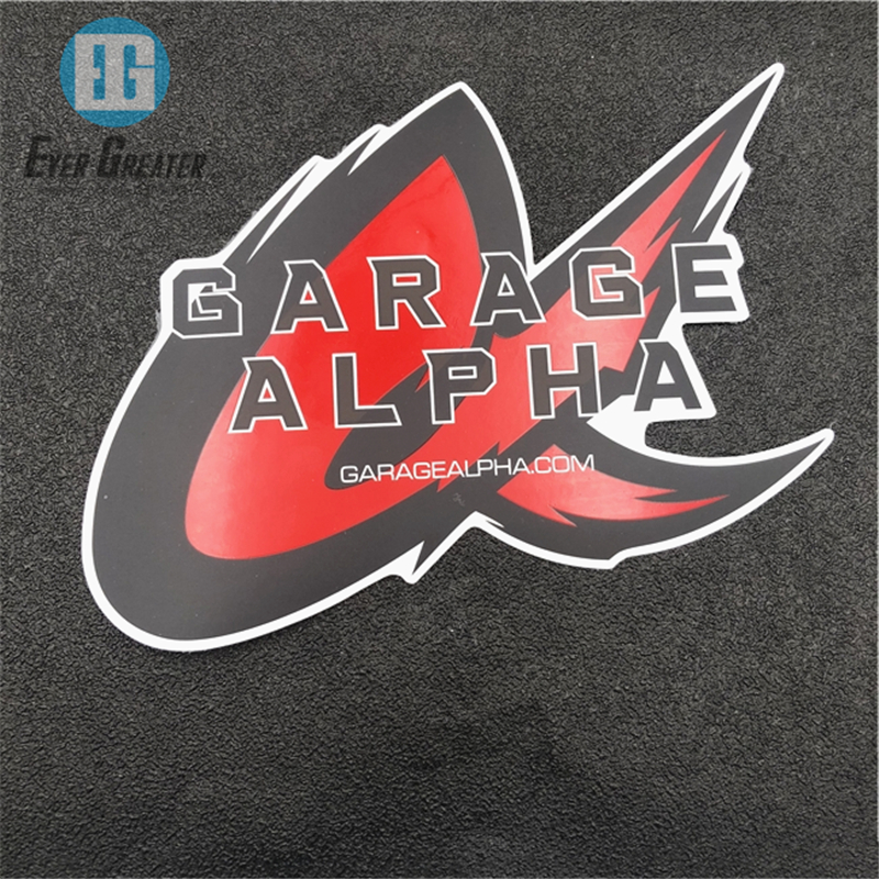 Лидер продаж, водостойкая виниловая наклейка из ПВХ, наклейка с принтом на заказ