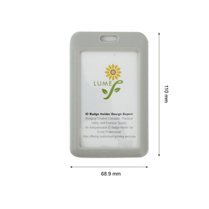 Portatarjetas de identificación de plástico multiusos al por mayor para un almacenamiento seguro y organizado - Product Image 4