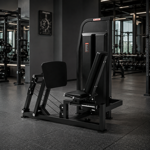 <span class=keywords><strong>Machine</strong></span> de <span class=keywords><strong>presse</strong></span> à jambes assise horizontale à charge par pignon pour entraînement de force, équipement de fitness commercial en acier - Product Image 3