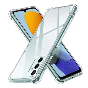 Casing ponsel kustom untuk Tecno Spark 10 8 Pro GO CAMON15 16 20 18 POP X AIR tebal tahan guncangan penutup telepon bening TPU lunak