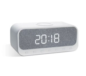 Portable Sound Machine Alarm <b>Clock</b> Speaker for Soundbox Wireless Fast Charger Plastic RGB <b>LED</b> Waterproof Outdoor Party - Product Image 3
