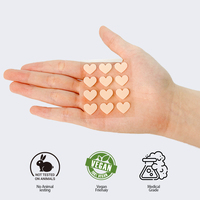 Patchs Hydrocolloïdes Anti-Acné en Forme de Cœur Personnalisés en Gros, Style Coréen Mignon, Autocollants Cicatrisants pour Boutons, pour Imperfections du Visage