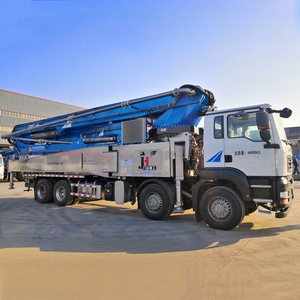 Camion pompe à béton JIUHE, vitesse et efficacité, débit continu, 58 m, camion pompe à béton - Product Image 3