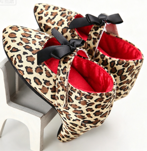 0-1 Year Baby Girls' Lightweight Breathable High <strong>Heel</strong> Shoes with <strong>Hook</strong> and Loop Closure for Party Occasions - Product Image 3