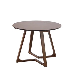 Table à manger ronde en bois massif de luxe nordique, idéale pour la maison, les loisirs, les réunions et les réceptions - Product Image 6