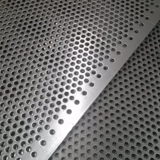 3mm 5mm穴アルミニウムステンレス鋼穴あき金属板板パネル
