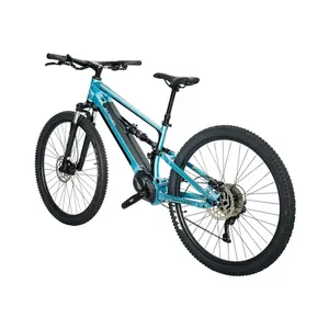 จักรยานเสือภูเขาสำหรับผู้หญิง ขายดี ยางกันรั่ว โครงอะลูมิเนียม มอเตอร์ไร้แปรงถ่าน 36V 250W ล้อ 29 นิ้ว โครงอะลูมิเนียม - Product Image 6