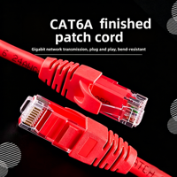 Cable de Extensión Ethernet LAN IDEALINK, Fabricado en China, 1m 3m 5m, RJ45 Cat6 UTP, Conductor de Aluminio Sólido de 8 Hilos