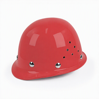 Casque de sécurité ABS à surface brillante, isolé électriquement, suspension 6 points, type moteur : sans moteur, pour opérations d'ingénierie pétrolière et gazière