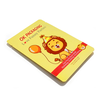 Sachets de masque facial à trois soudures latérales, pochettes d'emballage cosmétique personnalisées, sachets d'emballage pour masques faciaux, pochettes pour masques en feuille, vente en gros
