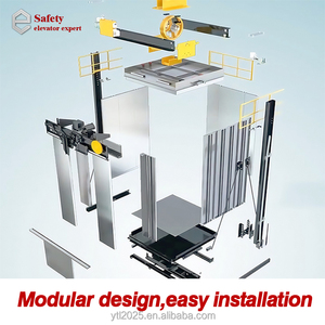 Thang máy chở khách hoàn toàn mới 600kg chứng nhận an toàn thang máy chở khách thương mại xe ngựa sang trọng 8 người thang máy - Product Image 5