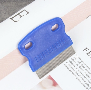 Escova de Limpeza e Remoção de Piolhos para Animais de Estimação, Ferramenta de Aço Inoxidável para Remoção de Pelos, Pente para Cães e Gatos - Product Image 5