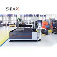 Machine de découpe laser à fibre SMART CUT 6KW, table unique 1500x3000mm, pour tôles en acier au carbone et acier inoxydable
