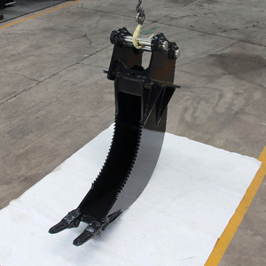Godet d'excavatrice de type banane avec dents, largeurs 150mm, 200mm, 250mm, 300mm pour <span class=keywords><strong>mini</strong></span>-excavatrice de 1 à 5 tonnes - Product Image 3
