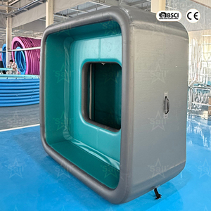 Piscine Gonflable Géante pour Adultes – Piscine Carrée Hors Sol avec Coussin Gonflable - Product Image 4