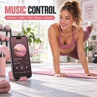 Bague Intelligente Portable - Télécommande sans Fil pour Selfie Compatible iOS et Android pour Contenu sur les Réseaux Sociaux