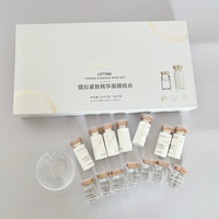 Vente en gros Masque enzymatique lifting visage miracle Ensemble de réparation de masque enzymatique essence peptide lifting visage