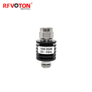 Nhà máy trực tiếp N loại nam cắm để N loại nữ Jack 10W Watts 5dB 10dB 20dB attenuator RF đồng trục DC ~ 3GHz attenuator Viễn Thông - Product Image 2
