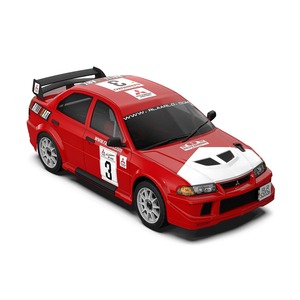 RLAARLO SLEVO 1/7 <span class=keywords><strong>Mitsubishi</strong></span> EVO 6.5 TME Coche de Rally RC con Licencia Oficial 4WD sin Escobillas 180A ESC 4274 Motor 6S Servo de 45kg Vehículo RTR - Product Image 4