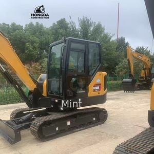 Mini excavadora Sany SY55U 5 toneladas Micro excavadora SY55 Excavadora hidráulica sobre orugas con precio barato - Product Image 4