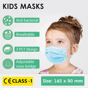 SJ maschera facciale usa e getta di sicurezza carina all'ingrosso colore personalizzato maschera natalizia natalizia moda stampata per bambini - Product Image 4