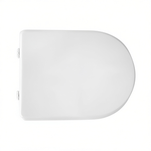 Asiento de inodoro para Hidra Plume Vaso Forma 7, blanco, con bisagras de expansión, 50.5 cm de largo, 37.5 cm de ancho - Product Image 3