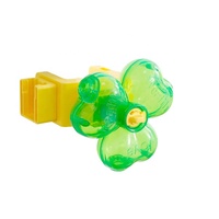 Jouet distributeur de nourriture pour animaux de compagnie à fixation sur table, jouet interactif pour chat à alimentation lente, distributeur de nourriture pour chat en forme de trèfle et de moulin à vent