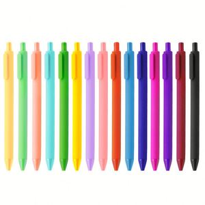 ปากกาลูกลื่นพลาสติกแบบกด 10 ด้าม ขายส่ง พิมพ์โลโก้ตามสั่ง หลายสี หัวปากกาแบบกด ยางนุ่ม - Product Image 4